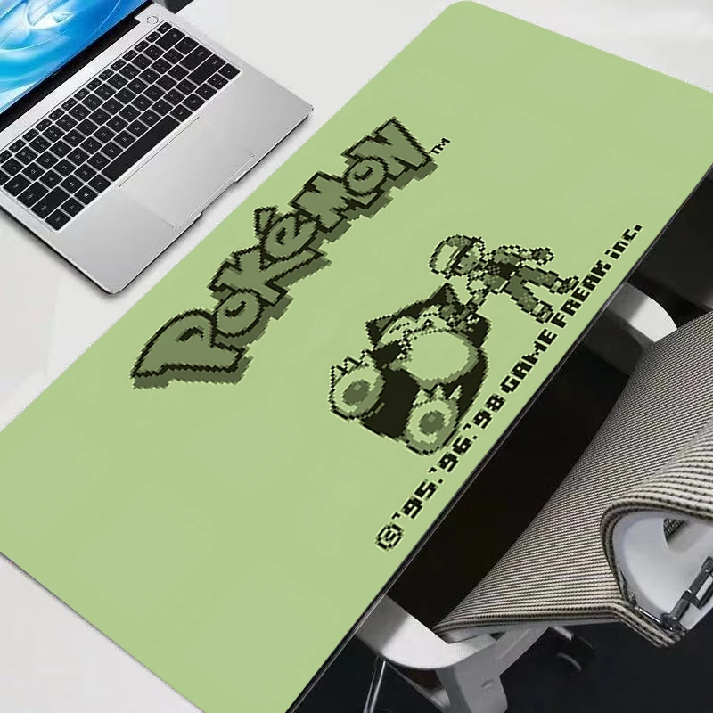 Mouse Pad Pokemon Pikachu Gaming Accessories PC Gamer Alfombrilla Xxl Computer Desk Mat Laptop Varmilo Keyboard Mousepad