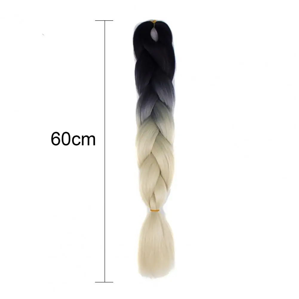 Jumbo Braid Synthetic Ombre Braiding Hair Ombre Jumbo Hair Extension DIY Hair Braids High-temperature Crochet Twist Gradient Wig