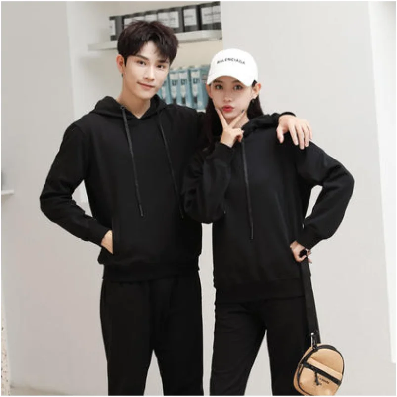 YOTEE2022 Autumn And Winter Sportswear Sweatshirt Suit Personal Group Diy Custom Embroidery Printing Sports Suit 8 Colors