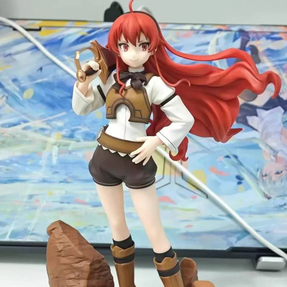 Neue Magierin Roxy Migurdia Actionfigur Mushoku Tensei: Jobless Reincarnation Anime-Figur PVC Sammlerstück für Erwachsene Modellpuppe Spielzeug