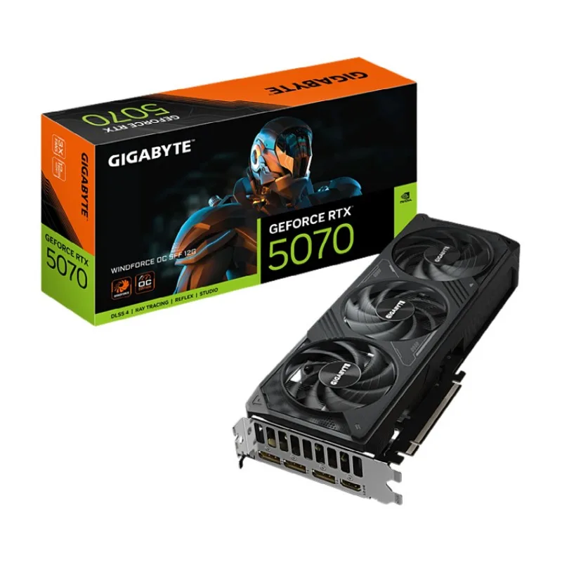 

RTX5070 WINDFORCE OC SFF 12G Wind Demon Game AI Intelligent Learning Graphics Card