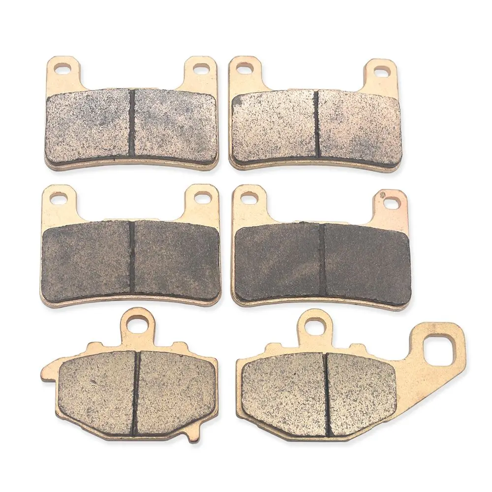 Copper Sintering Front Rear Brake Pads For Kawasaki Ninja ZX10R ZX-10R ZX1000 2008-2010 Z1000 Z1000SX ZR1000 Z 1000 SX 2010-2021