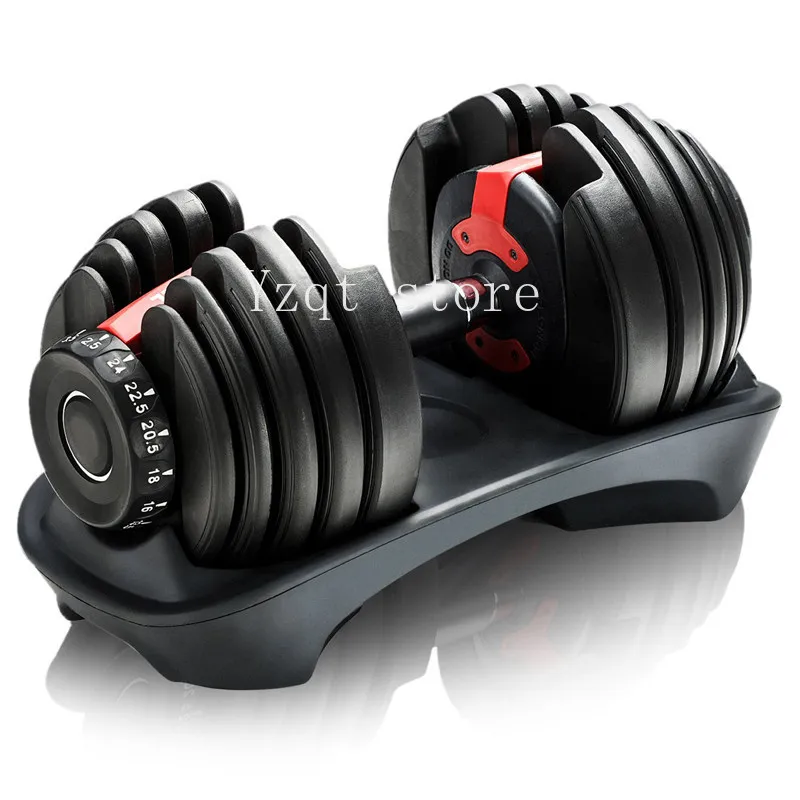 Quick Adjustment Dumbbells Household Men's Dumbbells Fitness Equipment Strength Training Equipment Set Dormitory Exercise