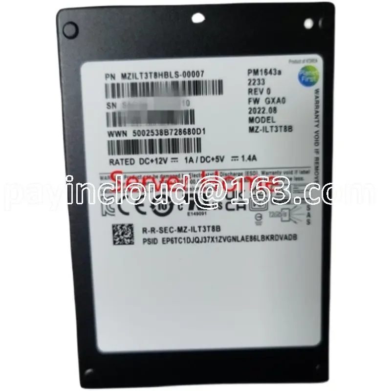 

P19905-B21 1.92TB SAS 2.5 12Gbs PM1643a P20834-001 Caliche