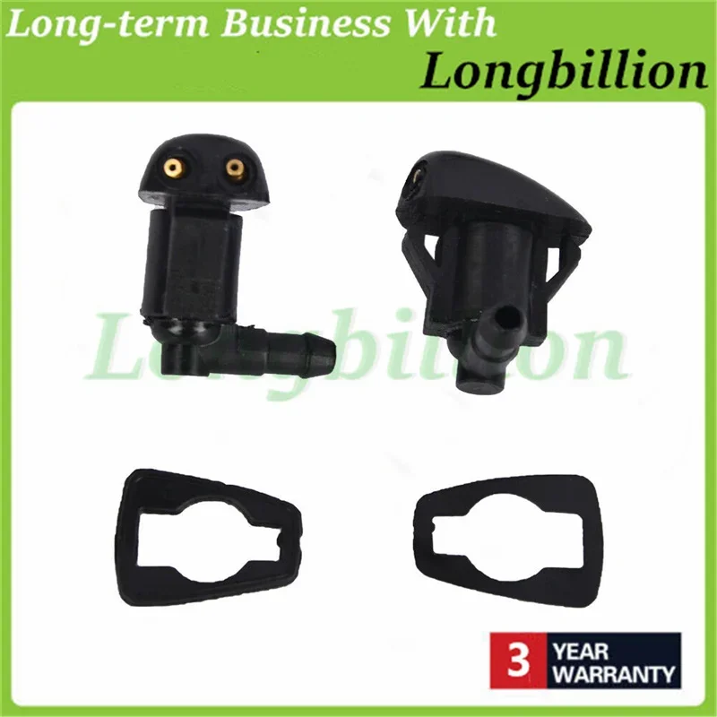 2X Front Windshield Washer Sprayer Nozzle 85381-12050 For Toyota Corolla 2003 2004 2005 Camry XV30 2002-2006 RAV4 1996-2005