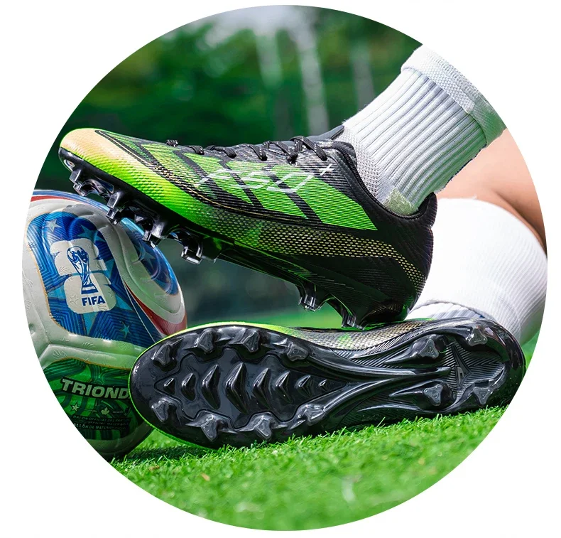 Neue Herren Fußballschuhe Match Sneakers Rutschfeste Fußballschuhe für Rasen Outdoor-Sport Trainingsschuhe Professionelle Ultraleichte Unisex-Schuhe – Detail 15