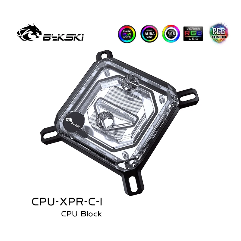 Bykski CPU Water Block for Intel LGA 1700 AMD AM4