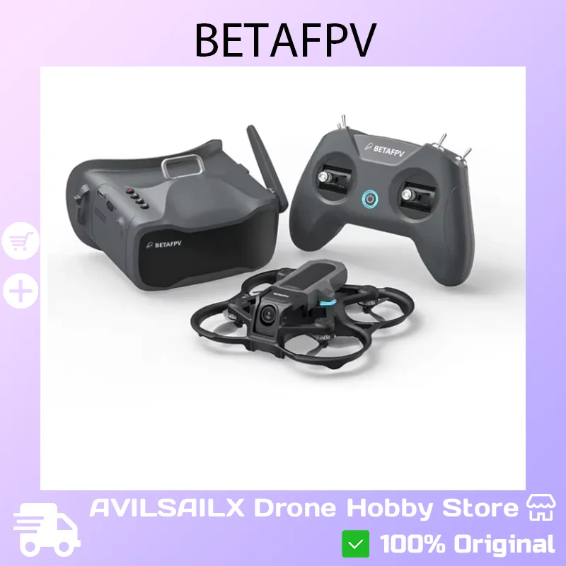 BETAFPV Aquila16 Beginner FPV Drone Kit (No Battery) Whoop Racing Drone Complete Set for Hobbyists