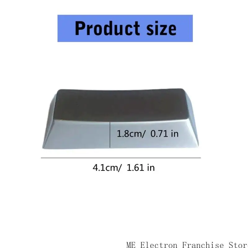 T5EA ZINC Alloy 2.25U ป้อนความสูงดั้งเดิมของ KeyCap, Keycap โลหะที่ทนต่อรอยขีดข่วนสำหรับสวิตช์คีย์บอร์ดเชิงกล