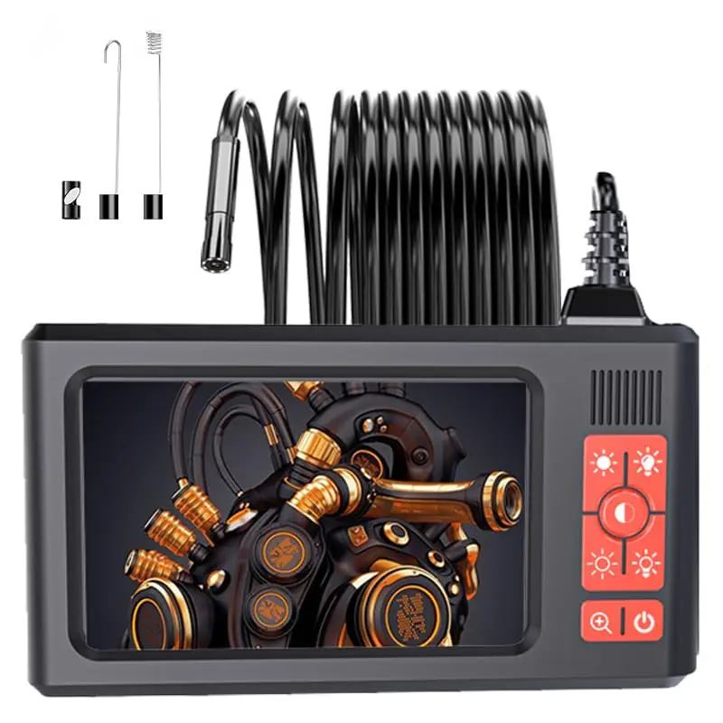 Two-Way 180° Articulating Borescope Camera 8.5MM /6.2MM Endoscope Snake Inspection Camera With Carring bag for iPhone Android