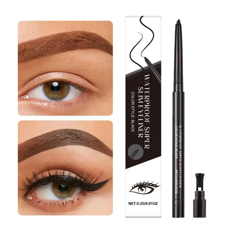 Gel Eye Liner Shimmer Colored eyeliner pen Smudge-Proof eyeliner gel pen Colored Eye Liner Lip Liner Water-Resistant Makeup