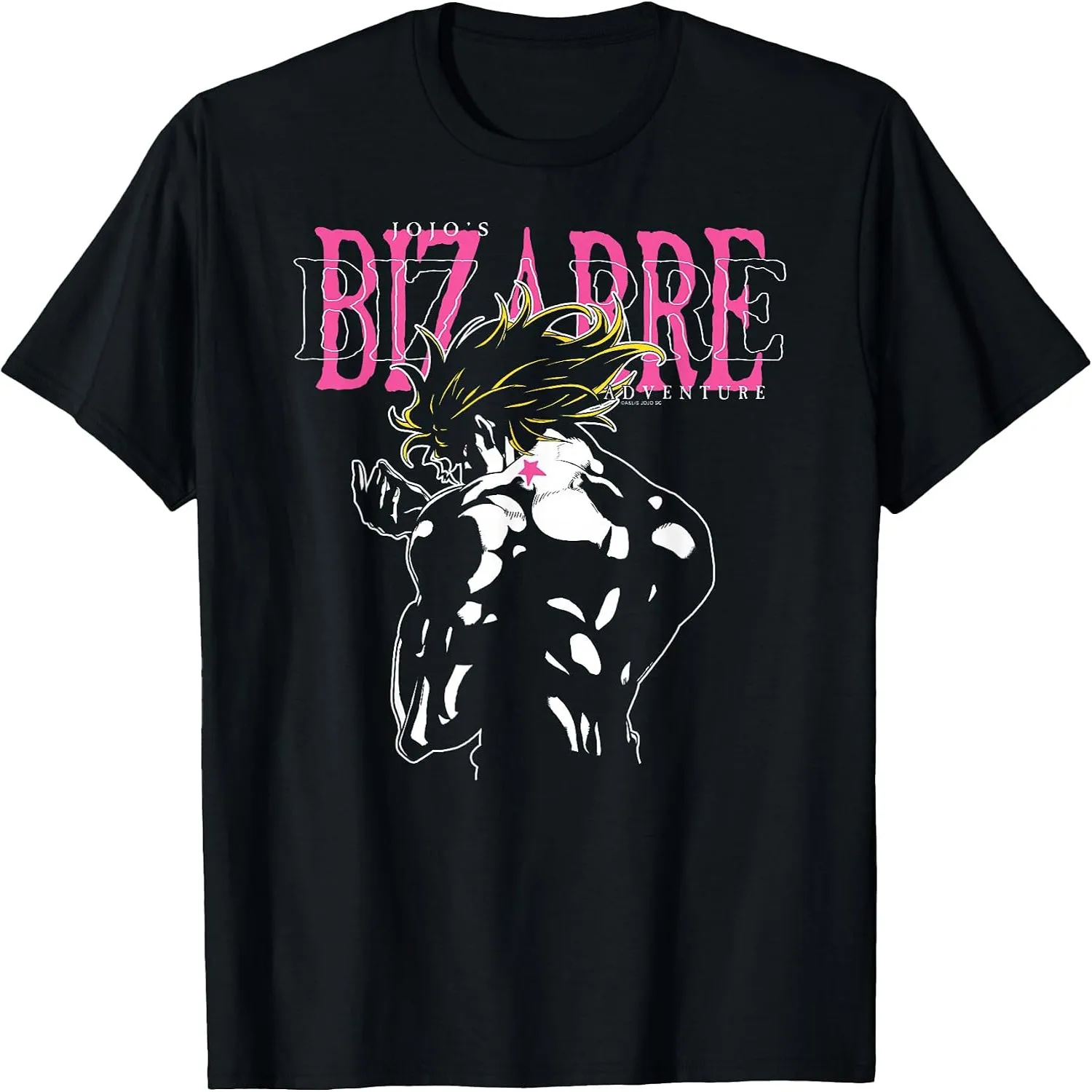 JoJo's Bizarre Adventure Dio Brando Anime Manga Retro Graphic T-Shirt