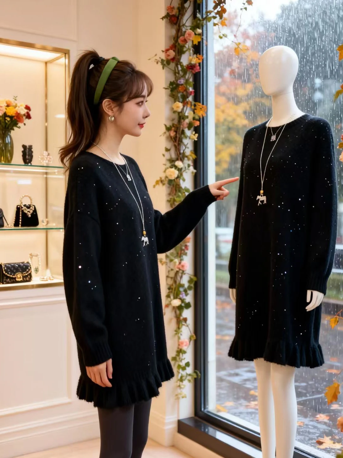 Trendy Knitted Swea… - image