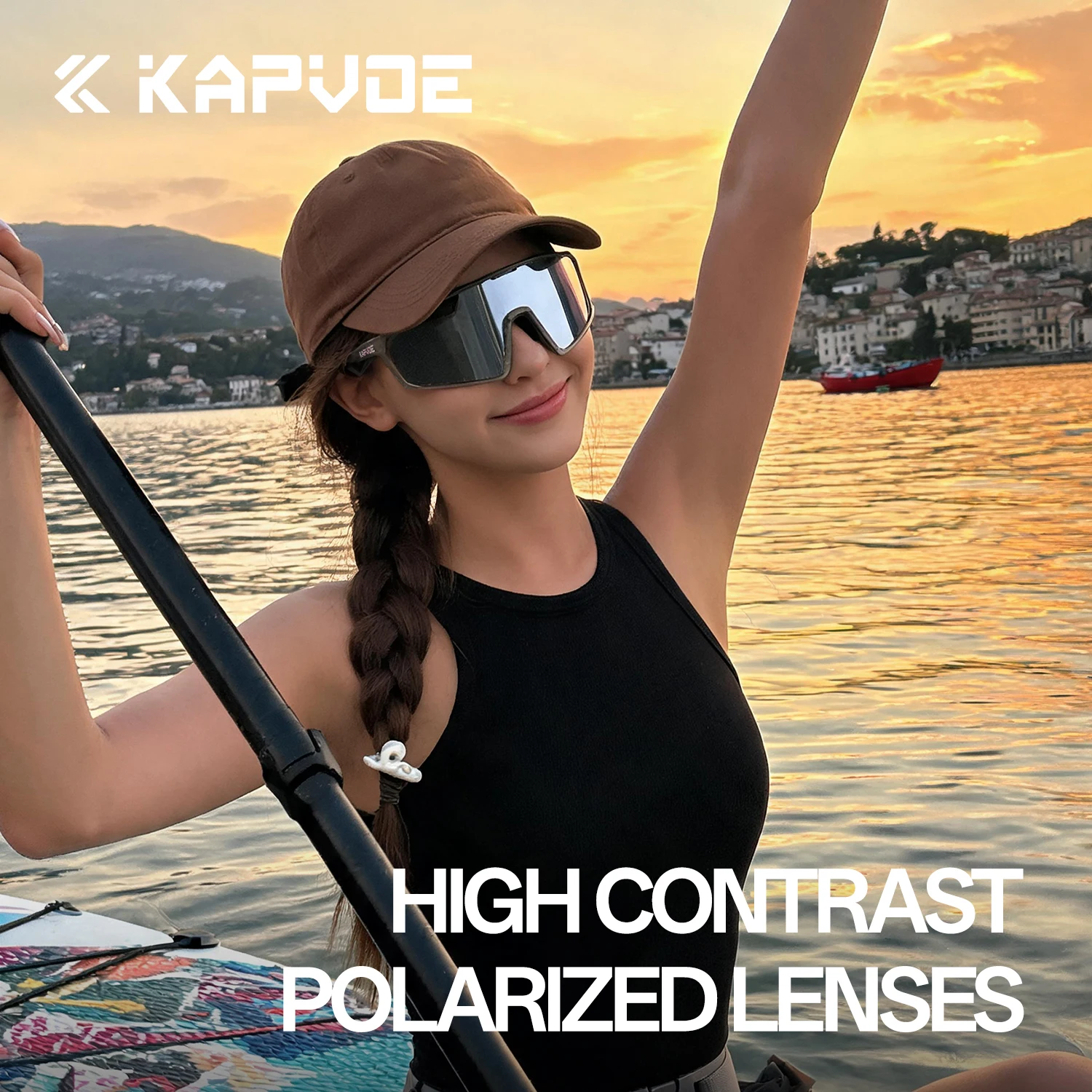 KAPVOE Polarized UV400 Anti-gl - Fishing Kayak Sit On Top 评论和价格