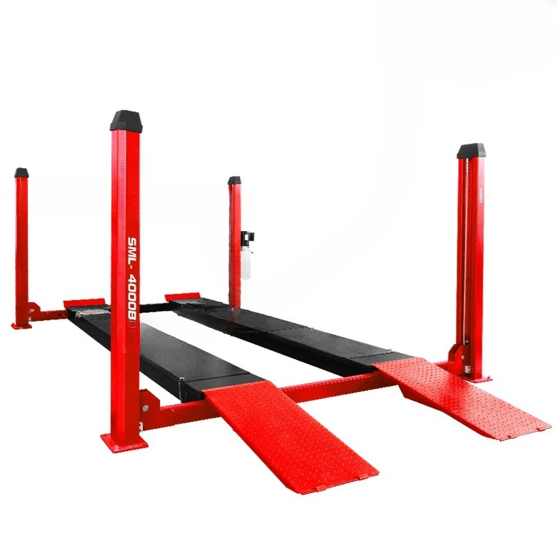 Car four-column lift Vehicle  lift 3D four-wheel aligner 4-ton repair shop Deposit