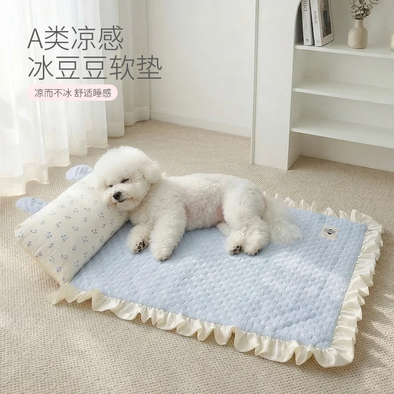 Pet Cooling Mat for Cats & Small Dogs 2