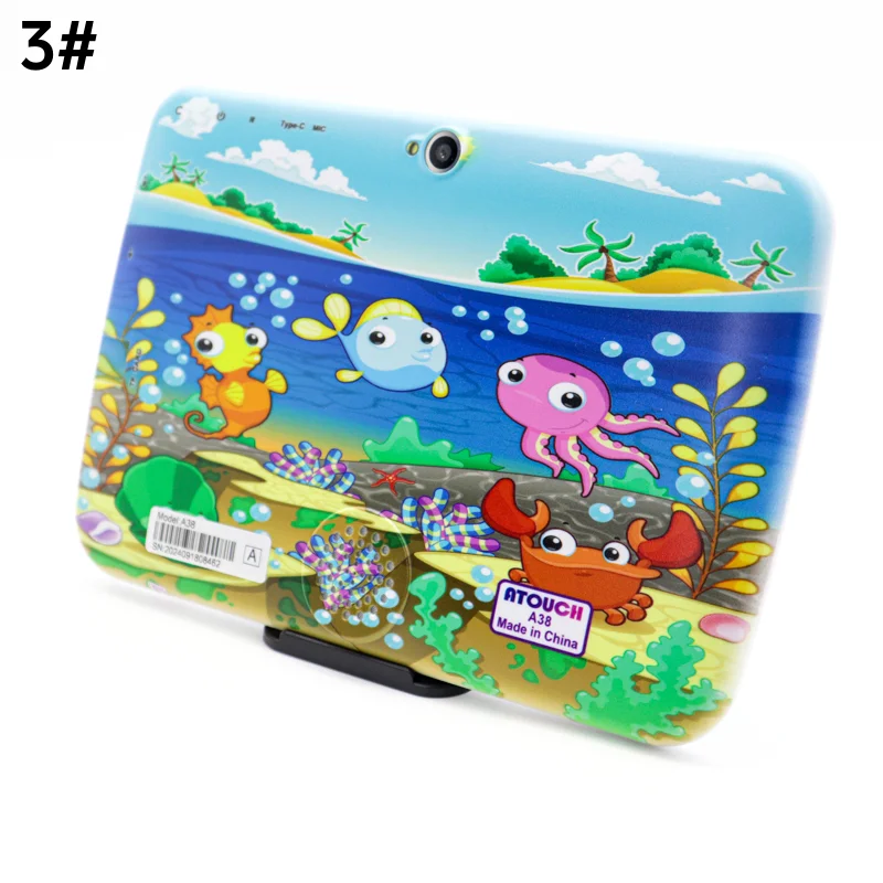 ATOUCH A38 Tablet per bambini 7 pollici Android 13.0 3 GB RAM 32 GB di archiviazione Batteria da 5000 mAh Fotocamera anteriore 5.0 M posteriore 13.0 M