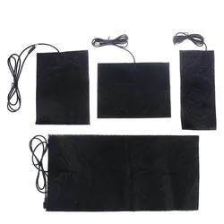 Far Infrared USB Heater, Carbon Fiber Electric Heating Pad for Waist & Knee, Multi-Size 10x20cm 30x30cm