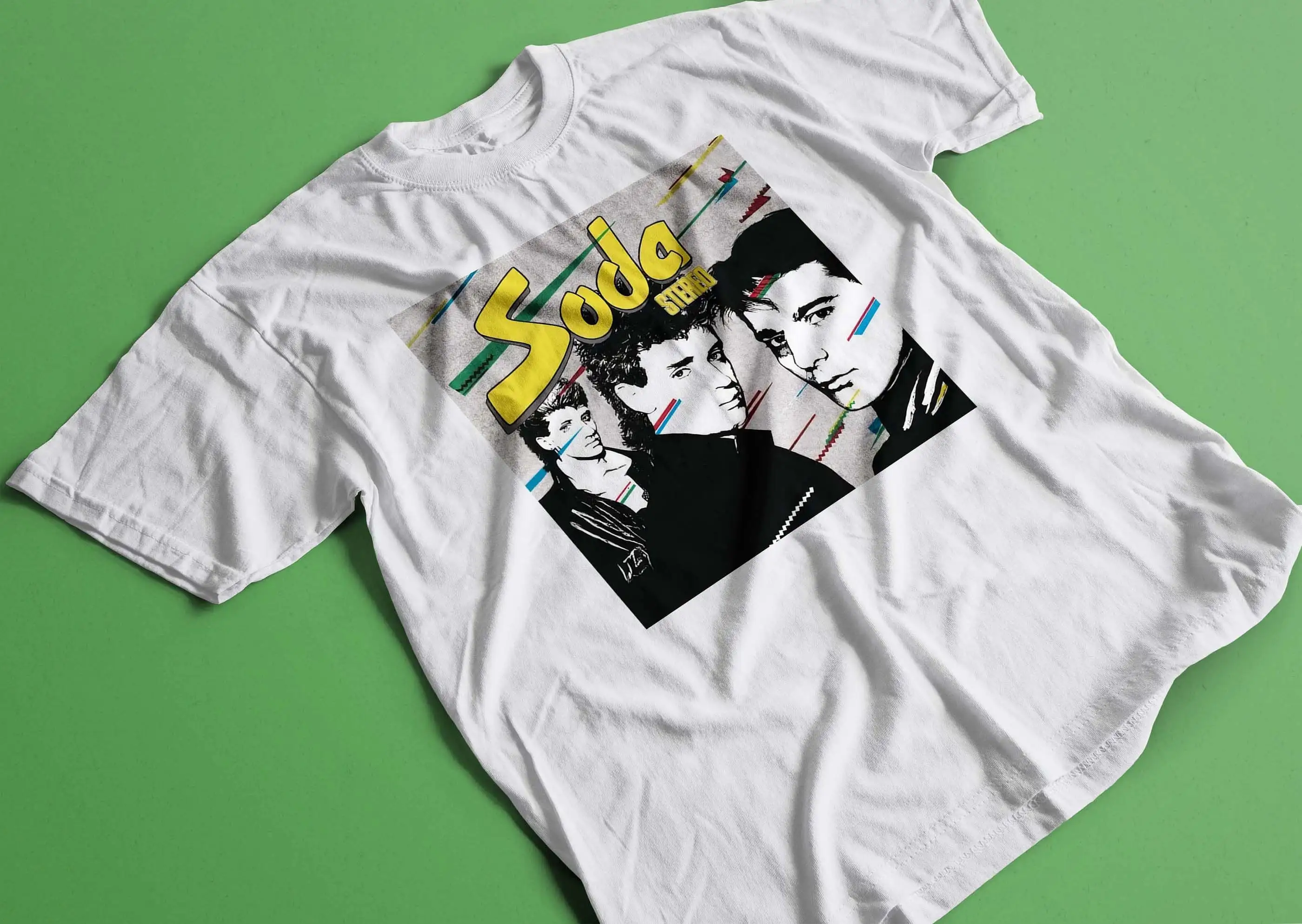 Soda Stereo 1982 New Retro T Shirt