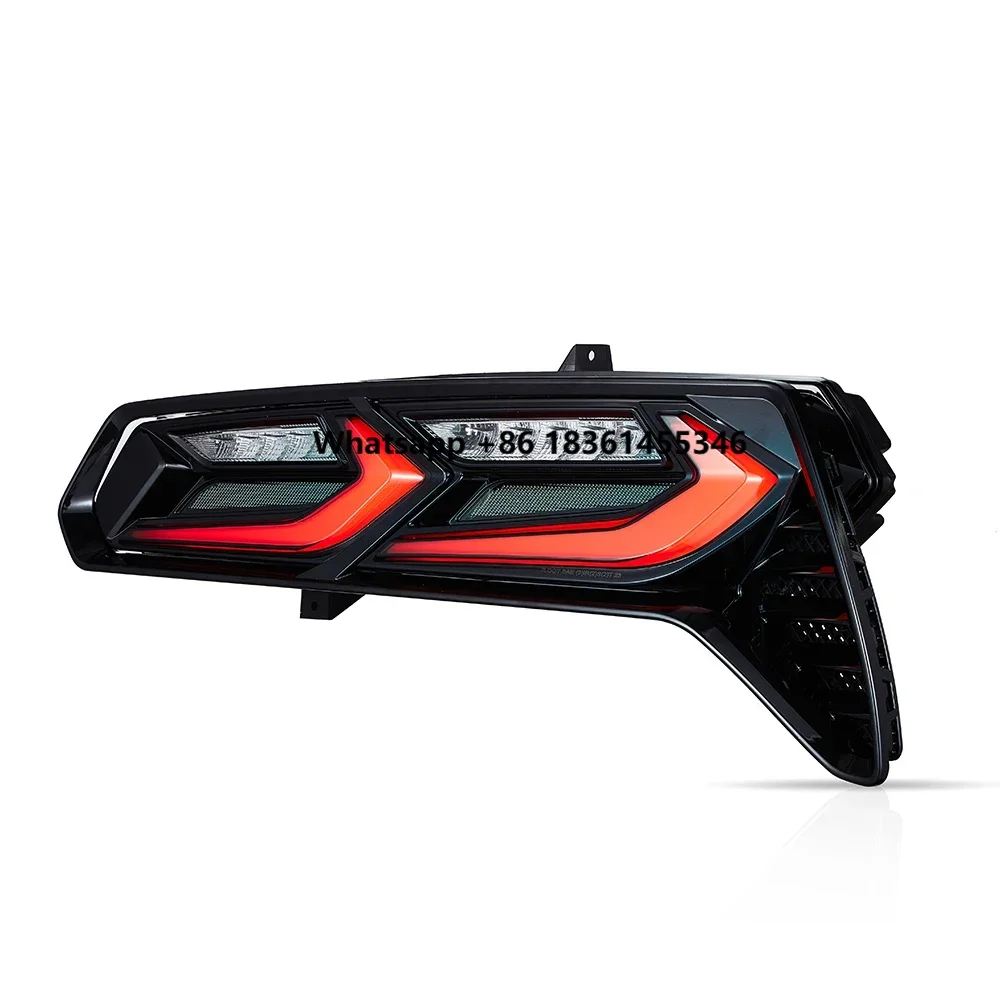 

For Corvette C7 2014-2019 LED Car Taillights Upgrade Dynamic Signal Lights Accessories Auto Rear Back Lamps Assembly