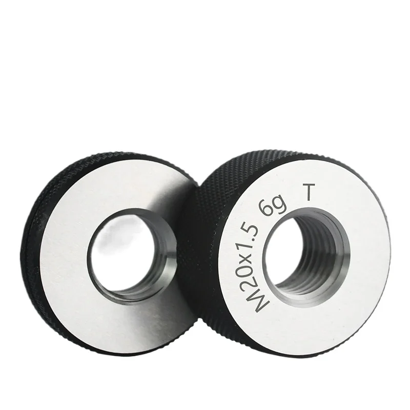 M1.2-M15 X0.2X0.25X0.35 6g Thread ring gauge/fine tooth/pass stop gauge GO AND NOGO Customization