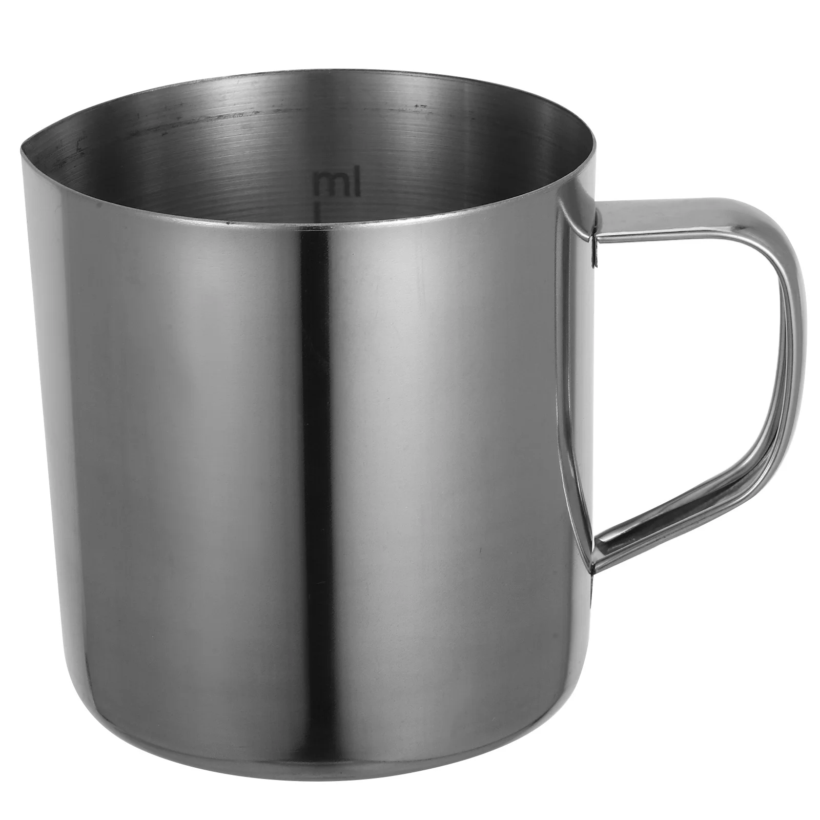 

Stainless Steel Rice Measuring Cup Compact Design Space-Saving Kitchen Tool Multipurpose Metal Measuring Cup for Baking