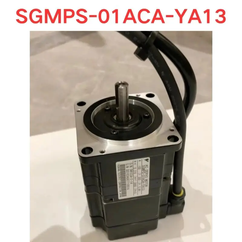 Used OEM disassembled parts SGMPS-01ACA-YA13 servo motor Functional test OK