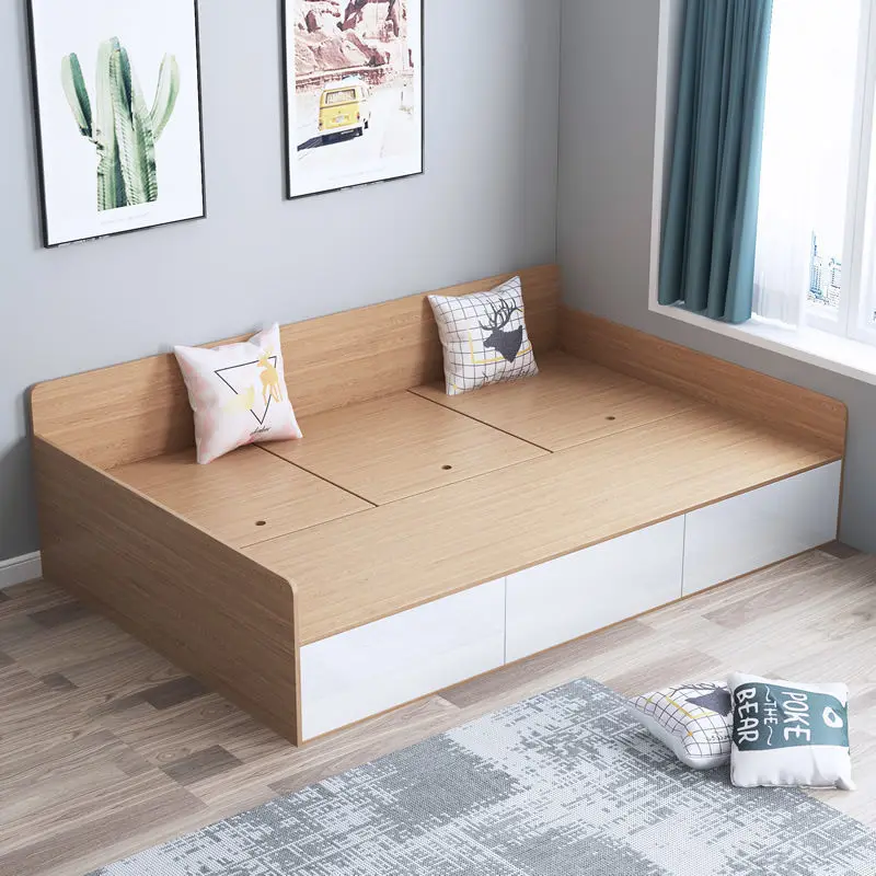 Living room tatami sofa bed study multi-functional storage