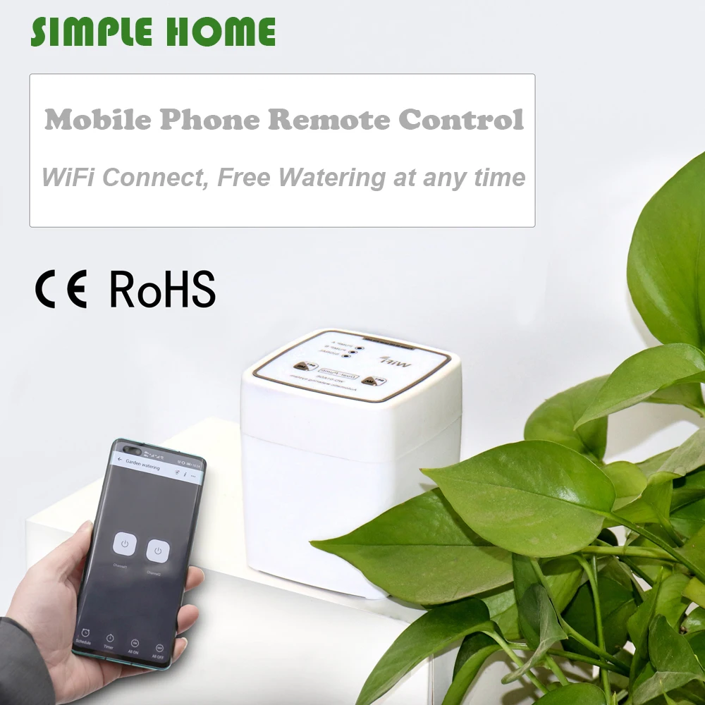 WiFi Irrigation Controller, Au - Automatic Watering Pump Indoor Plants recension och pris