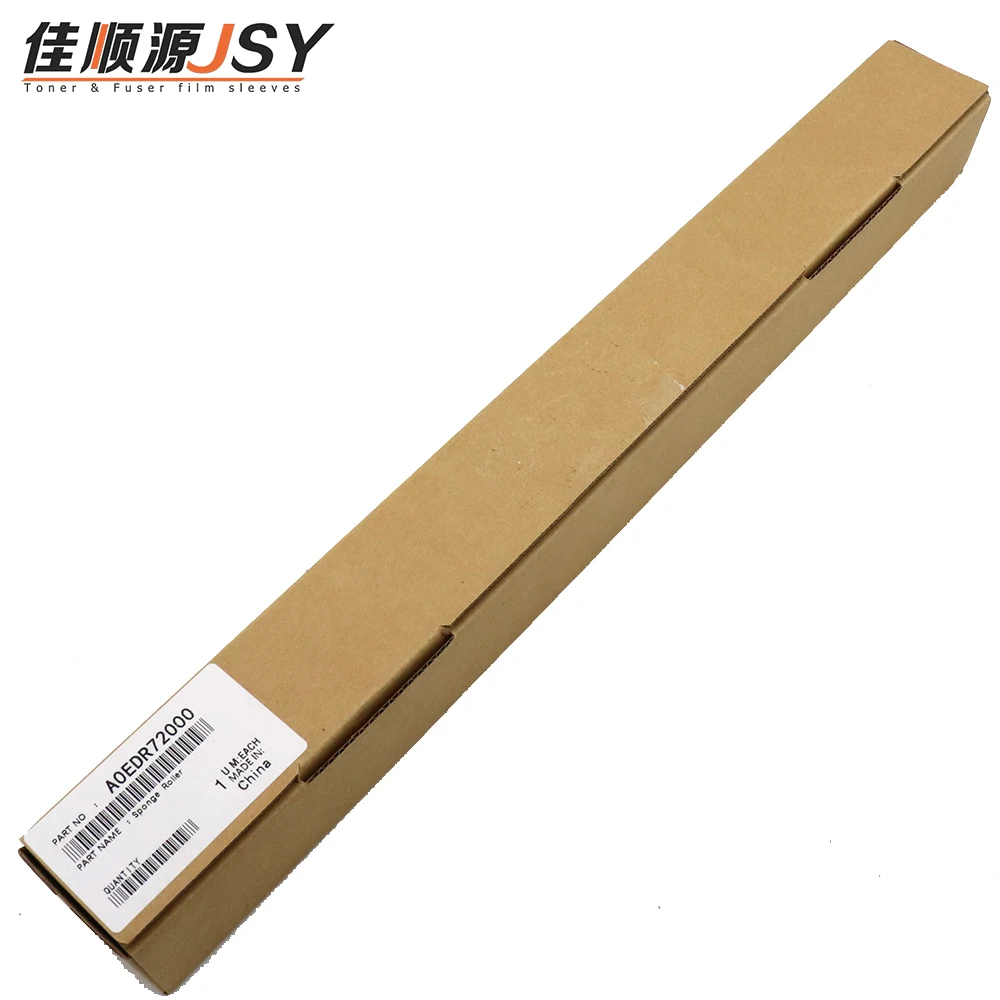 1pc A0EDR72000 Original Fuser Sponge Roller for Konica Minolta C220 C280 C360 C454 C224 C284 C308 C364 C368 224e 284e 364e 368