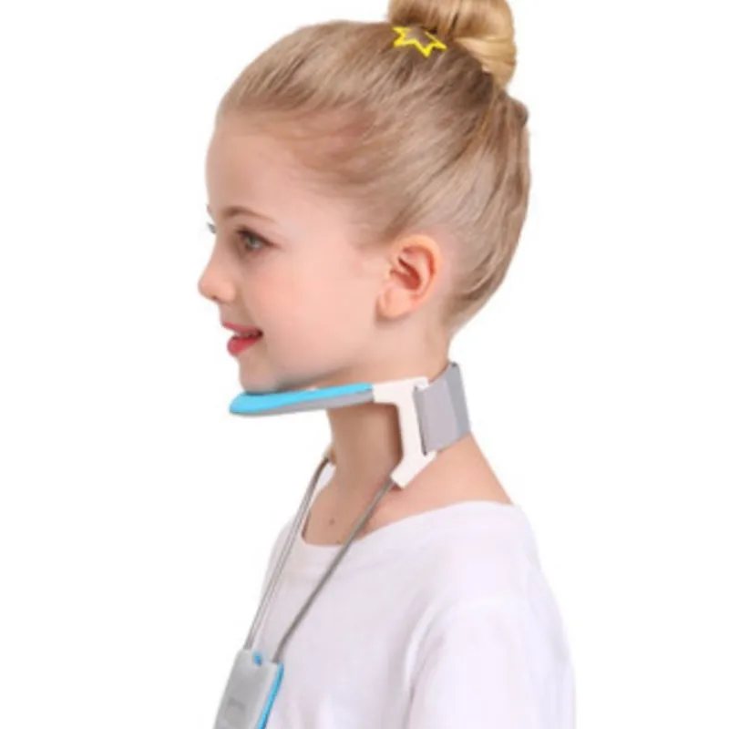 Protection Of Neck With Slim Neck Collar Household Cervical Collar Adult Children Forward Correction Hunchback Posture Orthotics