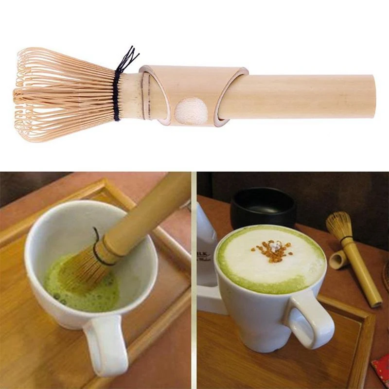 10X Green Tea Matcha Whisk Bamboo Chasen Whisk Matcha Tea Powder Professional Tea Ceremony Bamboo Brush Kitchen Tool