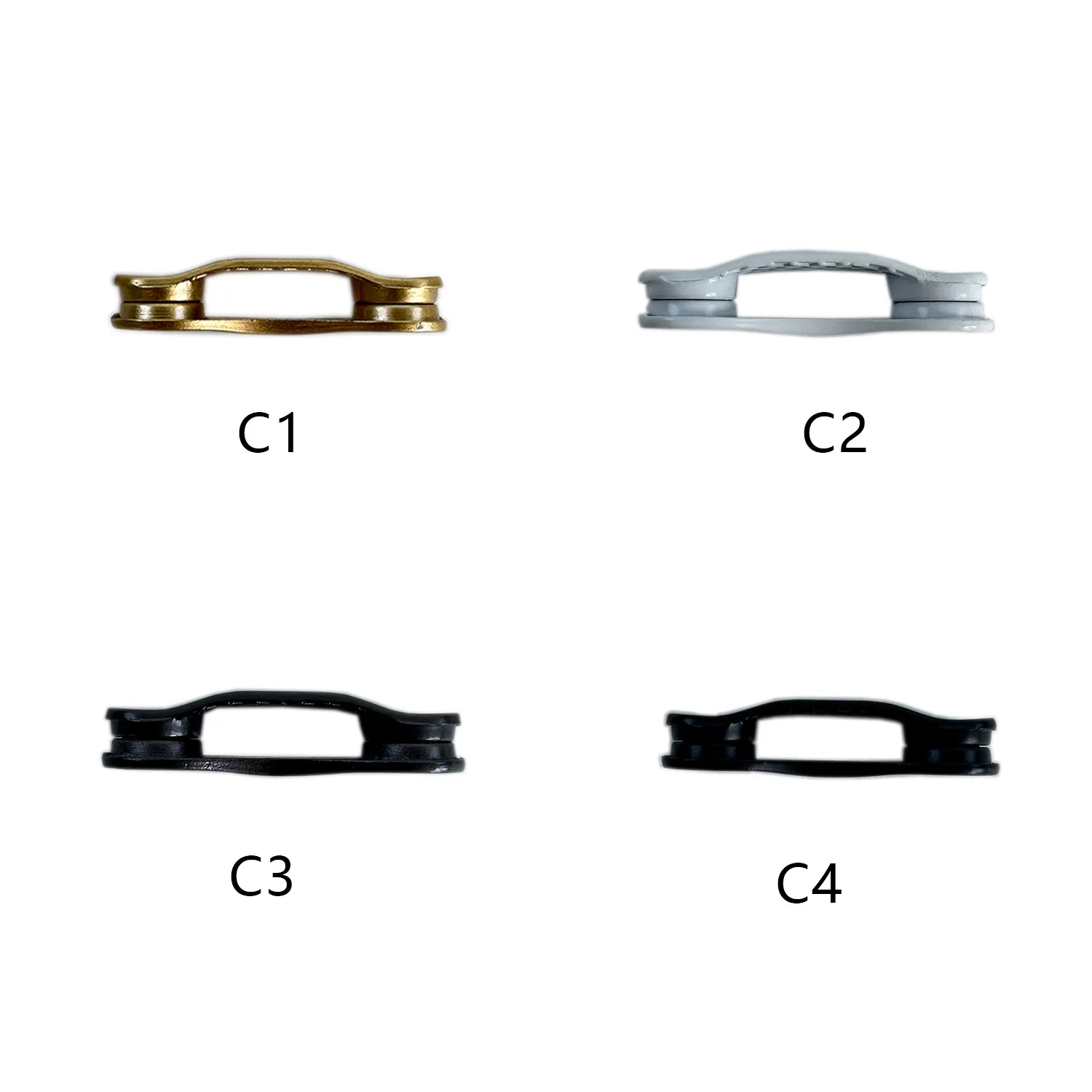 Magnetischer Brillenclip Brosche Schnalle Minimalistisches Kleidungszubehör für Männer und Frauen Zinklegierung Metall-Brillenclip-Anstecknadel – Detail 2
