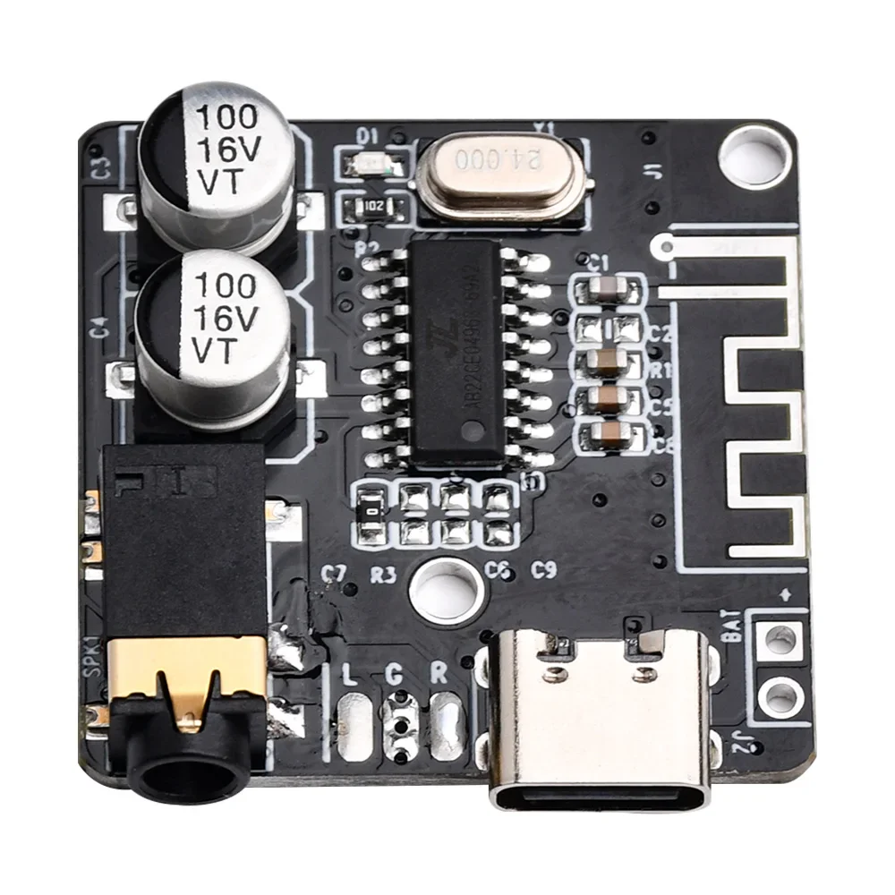 VHM-314 Wireless Stereo Music Module Audio Aux Bluetooth-Compatible 4.1/5.0 MP3 Decoding Player Board Type-C Micro USB 5V Power