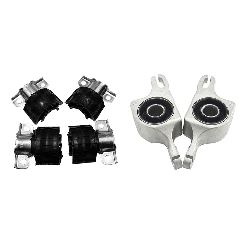 

2X Control Arms Bushings Suspension Lower LH + RH For Mercedes W164 & 4Pcs Front Suspension Sway Stabilizer Bar Bushing