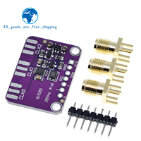 DC 3V-5V CJMCU-5351 Si5351A Si5351 I2C Clock Generator Breakout Board Module Signal Generator Clock 8KHz-160MHz For Arduino