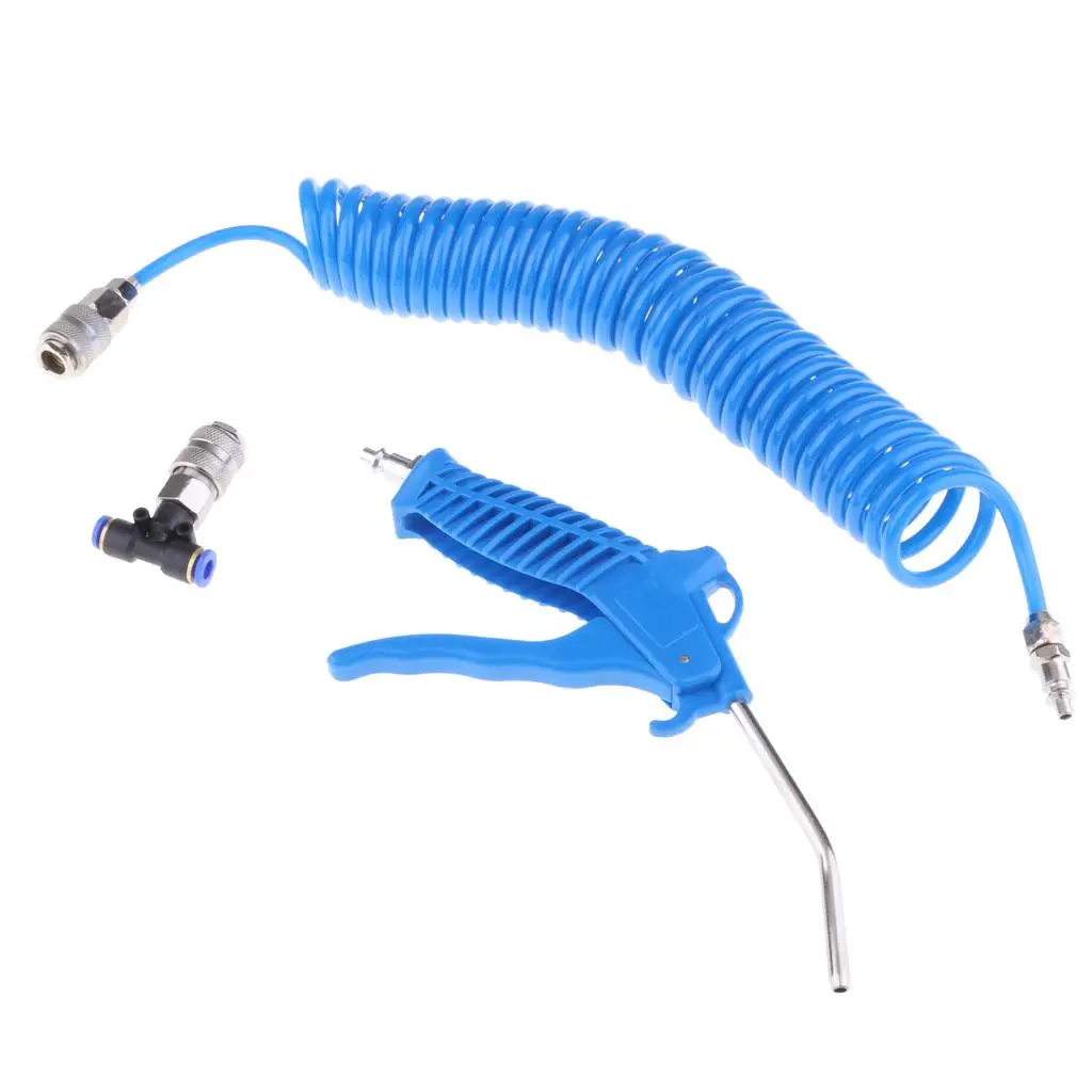 Air Duster Blow Gun With 5M Hose Cleaner Nozzle Truck Dust Blower Kit