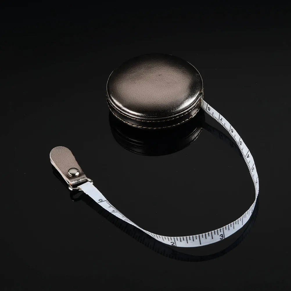 

1M Dual Sided Measuring Tape Retractable Soft Ruler in PU Case for Tailoring Sewing and DIY Projects Tape Measure