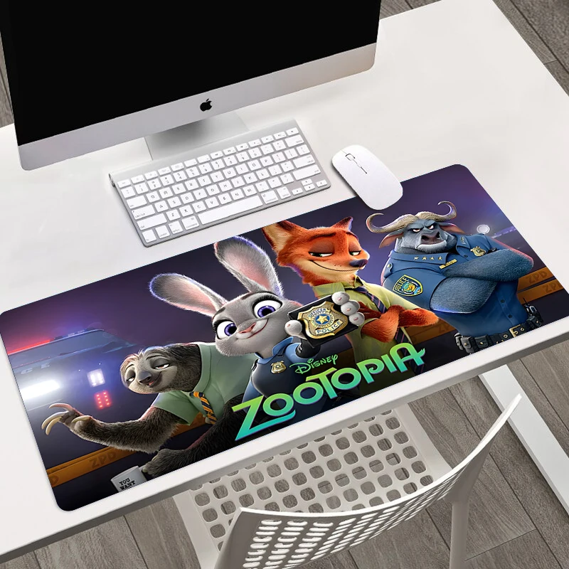 Large Mousepad XXL Zootopia Pad Keyboard Gaming Accessories Mouse Mats Game Office Computer Desk Mat  placemats for table