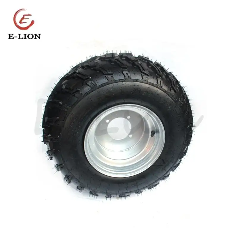 ATV 10-inch Aluminum Alloy Front and Rear Iron Wheels for 22x10-10, 23 21 22x7-10 Tires Four-wheel ATV Go Kart Wheel Parts