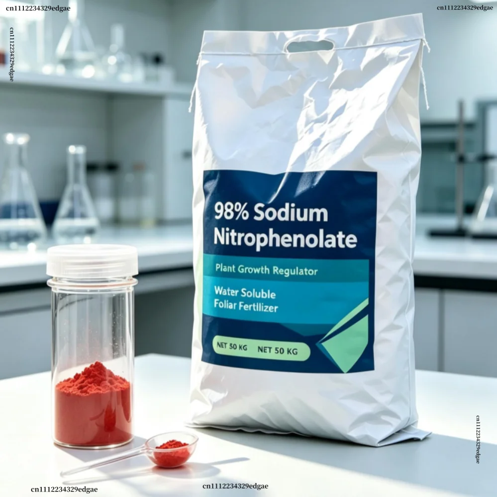 98% Sodium Nitrophenolate Plant Growth Water Soluble Foliar Fertilizer For Crop Growth