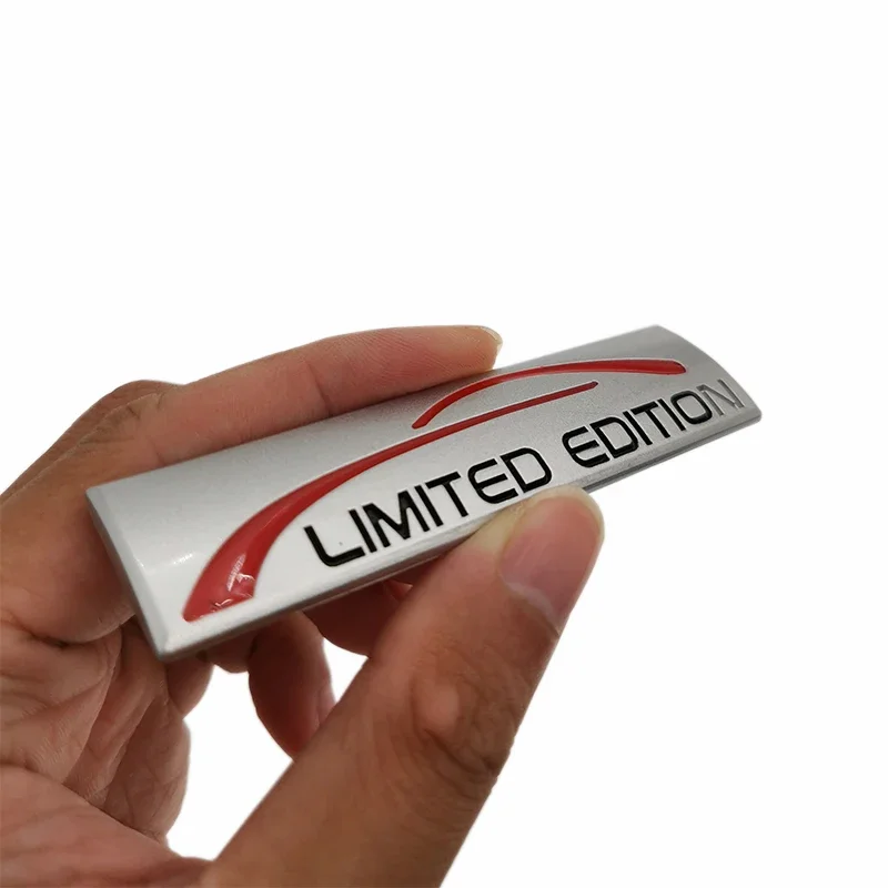 Car Styling Metal LIMITED EDITION Emblem Badge Car Sticker Decal for Audi Chevrolet Golf Polo Opel Toyota Mazda Nissan Hyundai