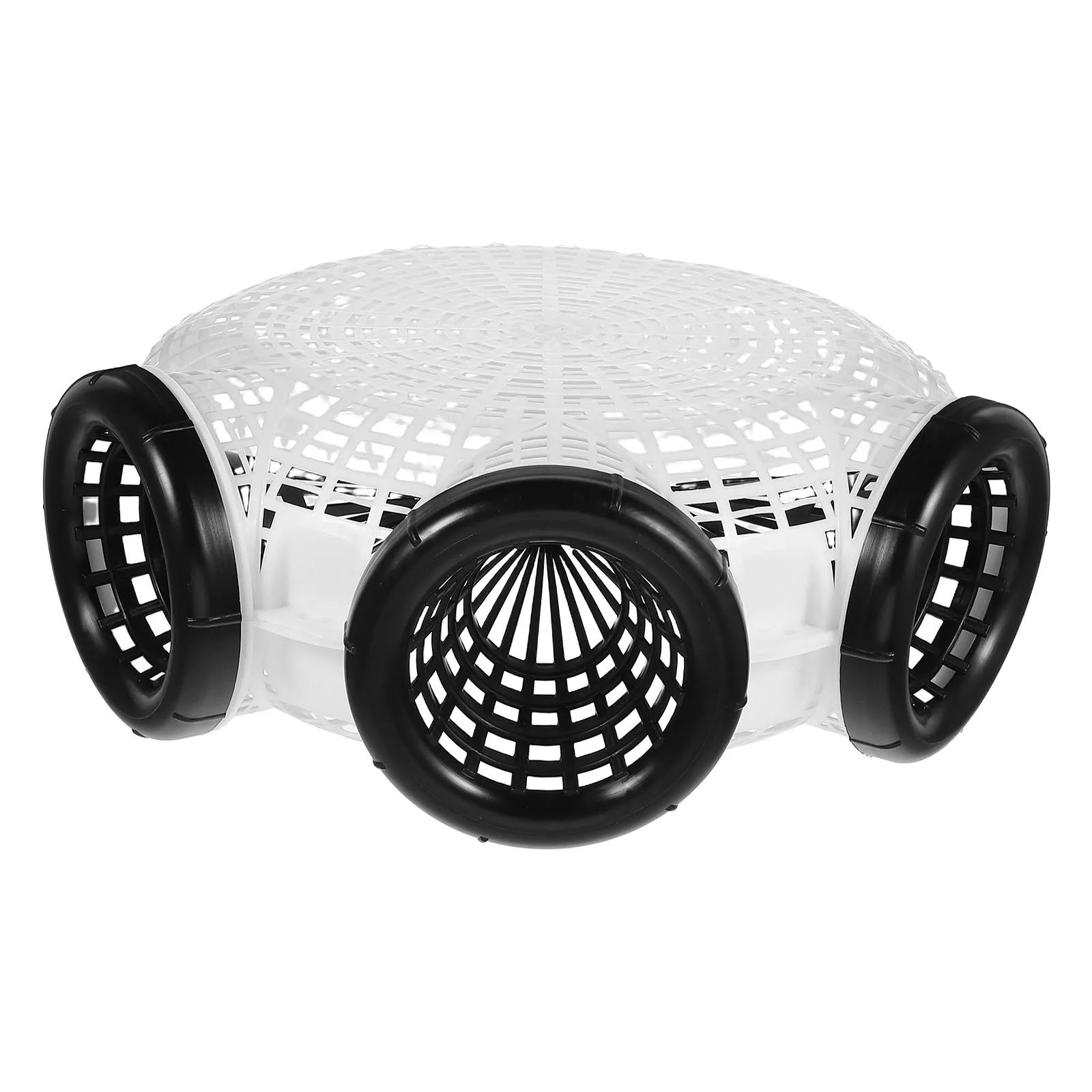 

Yellow Eel Cage Fishing Basket Shrimp Net Lobster Trap Crawfish Catcher Seafood Harvester Reusable Lightweight Compact