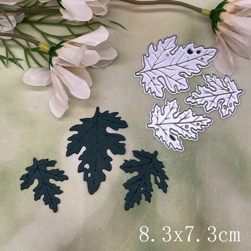 New leaf set Metal Cutting Dies for DIY Scrapbooking Album Paper Cards Decorative Crafts Embossing Die Cuts