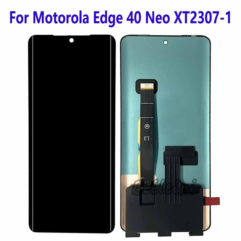 For Motorola Edge 40 Neo XT-2307-2 XT2307-1 LCD Display Touch Screen Digitizer Assembly Replacement Accessory