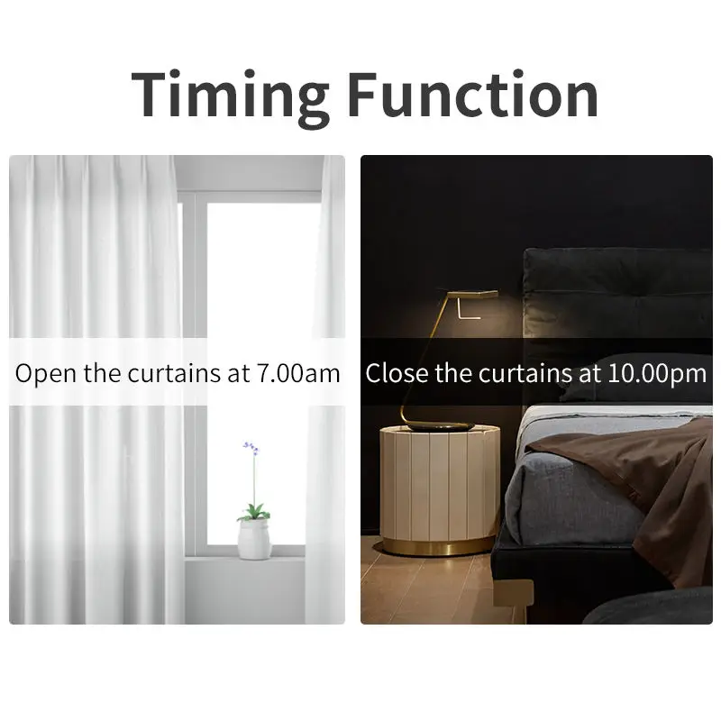 The 3Generation Shorter Tuya Smart WiFi Curtain Motor with Custom Electric S Wave Ripple Fold Curtains Rail Track Remote Control