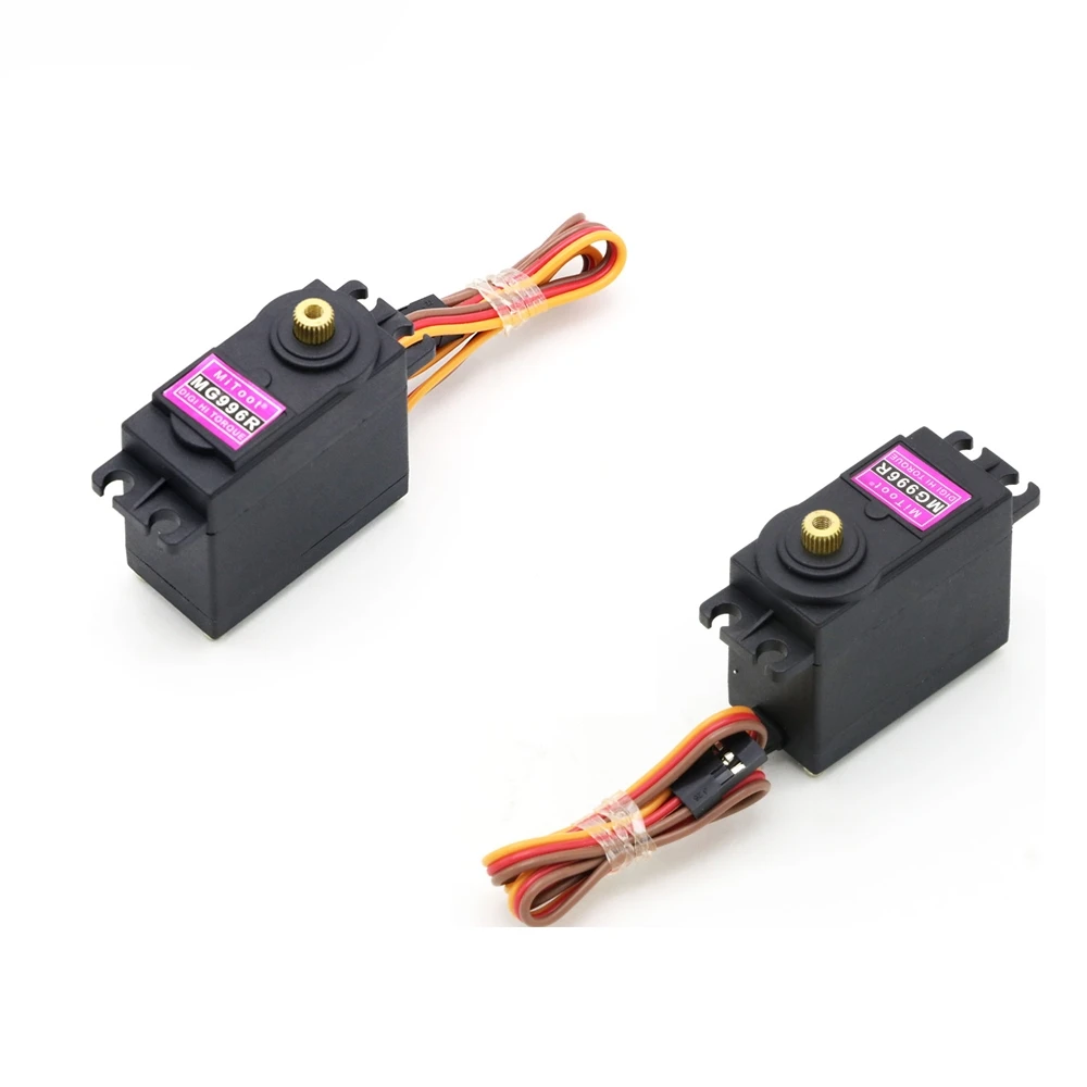1/4 STUKS MG996R 180 ° /360 °   Optionele metalen tandwielen Digitale RC servomotor Hoog koppel voor Rc Vliegtuig Helikopter Auto Boot