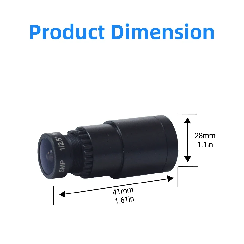 PEGATAH 2MP 1080P Mini caméra filaire coaxiale analogique AHD avec Vision nocturne infrarouge Anti interférence faible éclairage pour sauvegarde