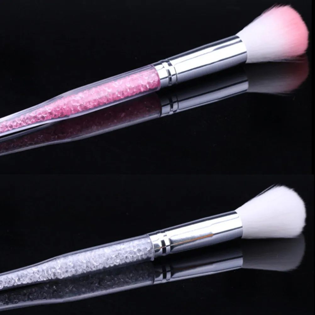 

Набор из 7 кистей для нейл-арта с ручками со стразами, профессиональный набор для маникюра и чистки, для дома и салона