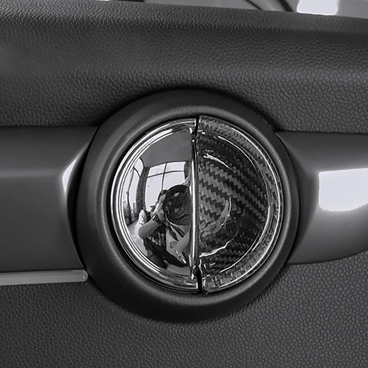 Glossy Interior Door Handle Trim Covers Decoration for mini cooper f54 f55 f56 f60 clubman countryman